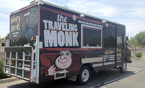 Post image for The Hungry Monk to unveil Traveling Monk food truck at 5 p.m. today