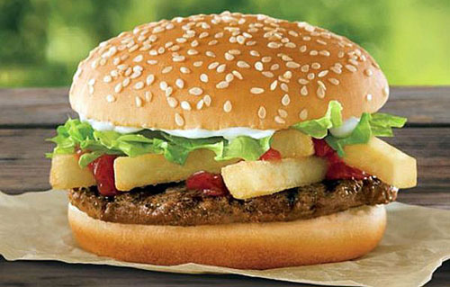 Post image for Burger King to introduce $1 French Fry Burger on Sunday