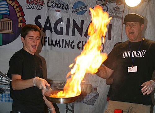 Post image for Chandler festival to feature Greek food, music, dancing – and flaming cheese!