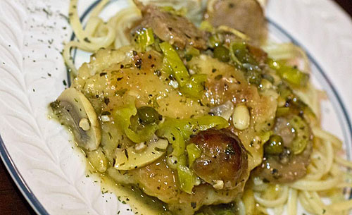 Post image for This weekâ€™s â€˜Taste of Romeoâ€™sâ€™: Salonika Chicken & Pasta Rustica