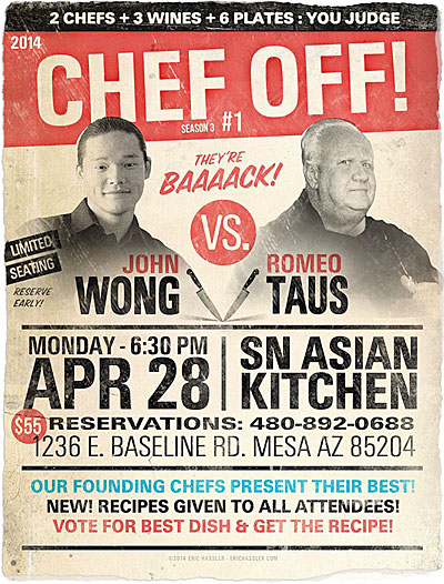 Post image for 3rd season of Chef Off starts April 28 at sN Asian Kitchen