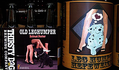 Post image for Sleepy Dog sued by Ohio brewery over Leg Humper ale