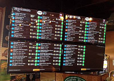 Post image for Digital Pour beer lists make AZ debut at House of Brews