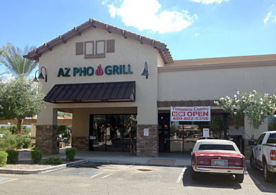 Post image for Now open: Vietnamese restaurant AZ Pho & Grill in south Chandler