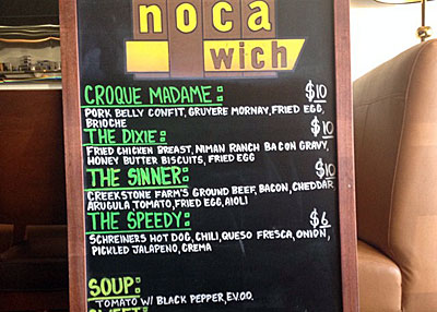 Post image for Noca closes for good, but Nocawich coming to Tempe