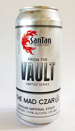 Post image for SanTan Brewing taps 3rd beer in new Vault series: Mad Czar Russian Imperial Stout