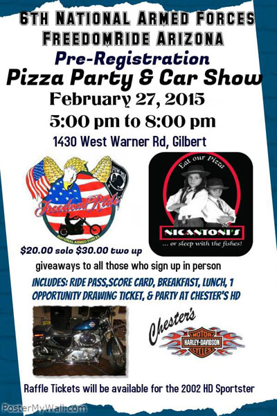 Post image for Nicantoni’s Pizza in Gilbert to host monthly pizza party & car show Friday