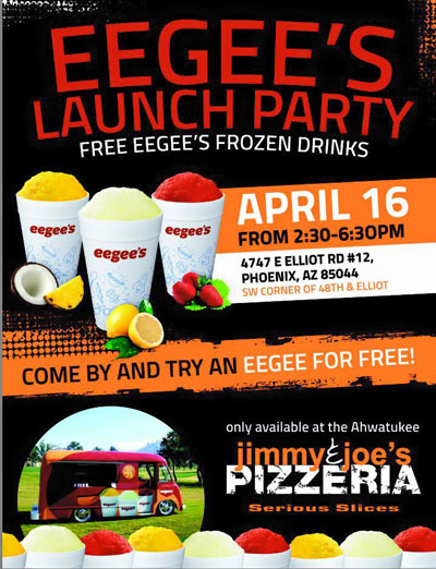 Post image for Get free Eegee’s today at Jimmy & Joe’s in Ahwatukee