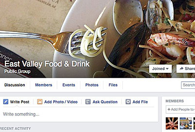 Post image for MXSW launches East Valley Food & Drink group on Facebook â€“ here’s why