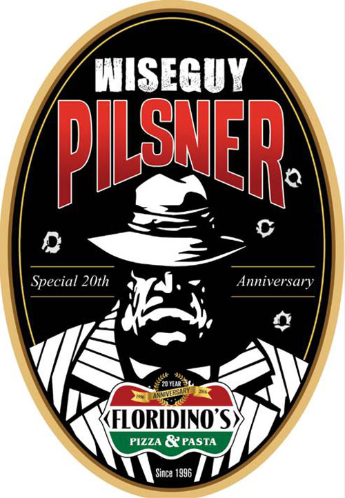 Post image for Floridino’s Pizza & Pasta in Chandler contract-brews its 1st beer: Wiseguy Pilsner