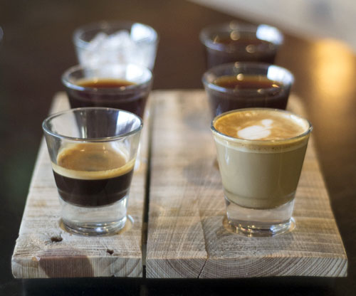 Post image for Infusion Coffee & Tea in Tempe introduces flights for coffee lovers
