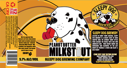 Post image for Sleepy Dog to sell Peanut Butter Milk Stout in cans