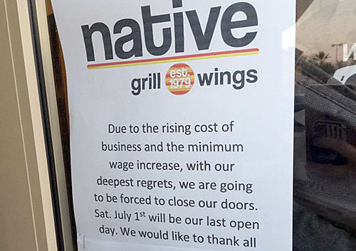 Post image for Native Grill & Wings in Ocotillo to close Saturday â€“ will Guidepost 13 replace it?